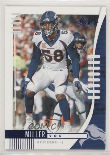 2019 Panini Absolute Football Blue Von Miller #46