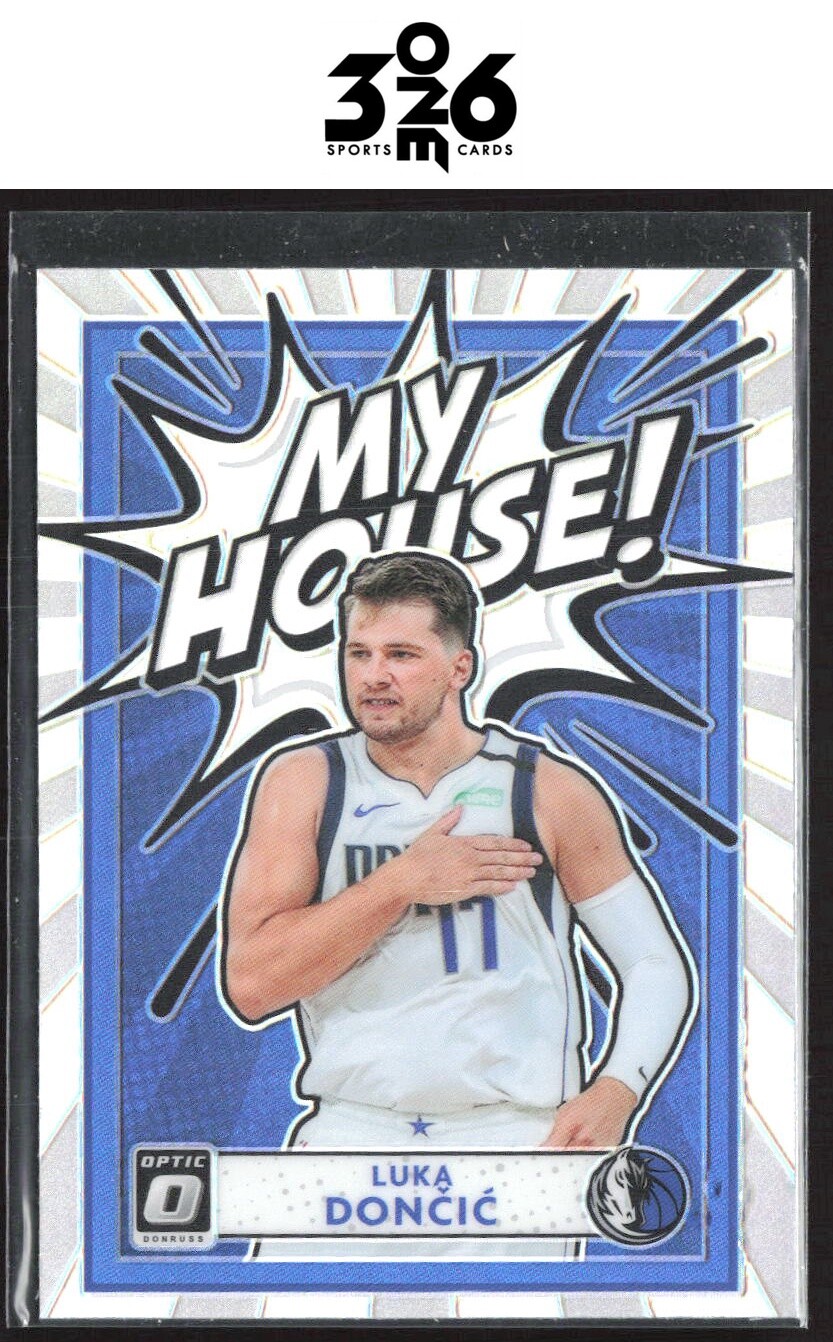 Luka Doncic 2020-21 Donruss Optic My House Holo #13