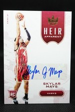 2020-21 Panini Court Kings Heir Apparent 7/149 Skylar Mays #HA-SKY Rookie Auto