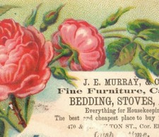 1880s-90s J.E. Murray & Co. Bedding Stoves Fine Furniture P225