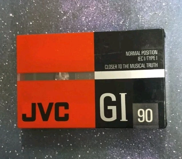 Lote de 4 JVC GI 90 Audio Cassette Cinta en Blanco Posición Normal Japón Tipo I Foto 2 de 4