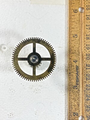 Herschede Grandfather Clock Movement Chime Side 2nd Wheel