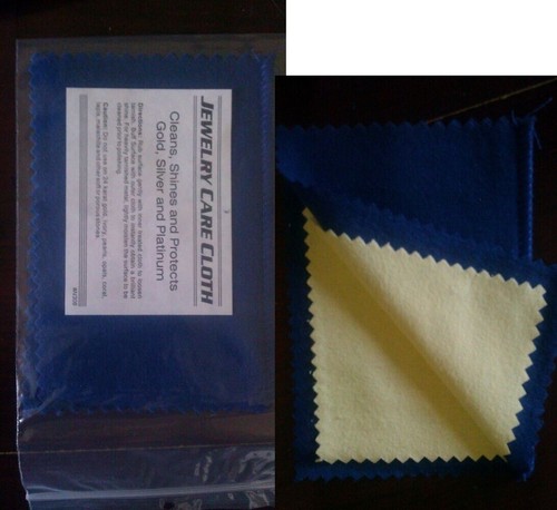 Jewelry Cleaning Polishing Cloth Silver Gold Brass Restore Shine Multiple Layer - 第 1/4 張圖片