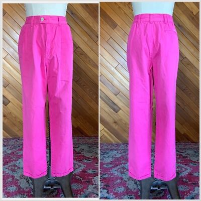 Vintage 80s/90s Bubblegum Pink Pants | eBay