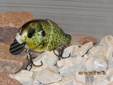 4" FWL GILL Carbon fiber  redear color 1.0oz bristle tail owner st 36 hook 
