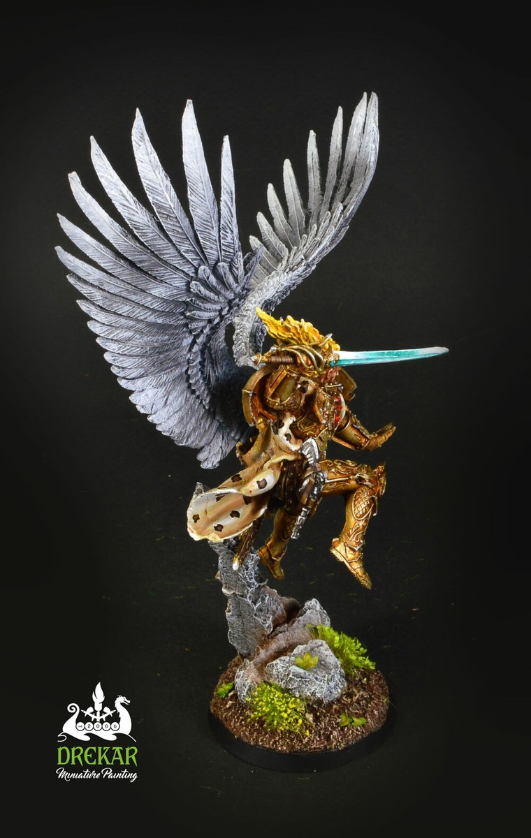 Miniatura Sanguinius Warhammer 40k Miniatura De Sanguinius - Ángeles De  Sangre Warhammer 40k - Resina 3D - Escala Oficial - Figura Coleccionable  Figura Coleccionista Detallada, image size:760x1200