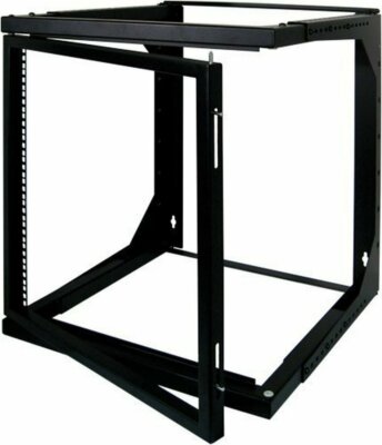 9U Wall Mount Open Frame Rack – Front Swing Out 20.80