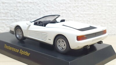 Kyosho 1/64 FERRARI TESTAROSSA SPIDER WHITE Miami Vice