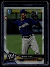 2018 Bowman Draft #BDC-61 Korry Howell Chrome Refractors