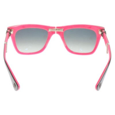 Chrome Hearts Zombie Germs Folding Wellington Clear Glasses Black