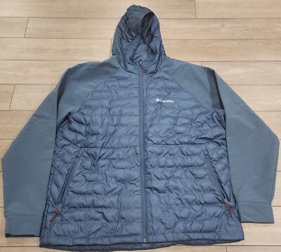 La Sportiva Veste à Capuche Homme - Kap Hybrid - Electric Blue/Storm Blue