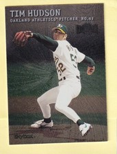 2000 Metal #162 Tim Hudson Oakland Athletics Baseball Card