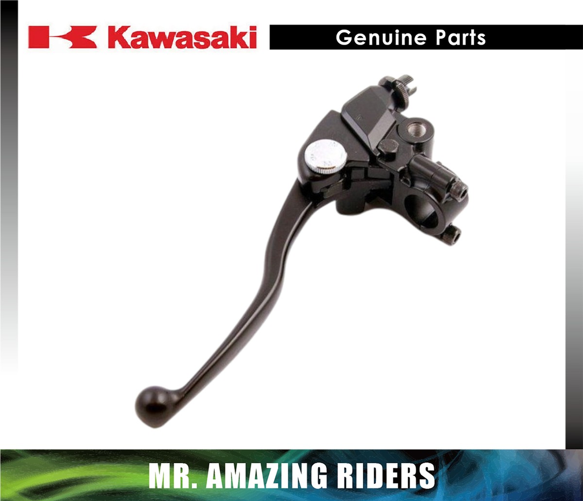 KAWASAKI OEM 1990-2009 CLUTCH LEVER ASSEMBLY NINJA ZX-6 R 500