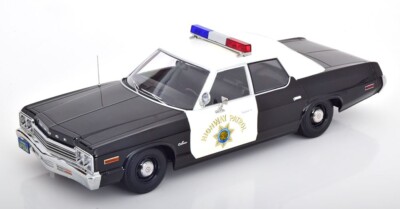 1974-1/18 Dodge Monaco California State Police KK-Scale KKDC181153