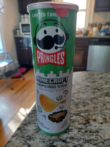 Limited Edition Minecraft Suspicious Stew Pringles Sealed NEW