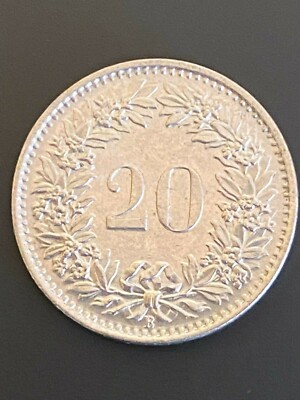 Kees ven Dongen、CHEVAL、海外版超希少レゾネ、新品額付 1967 Switzerland Confoederatio Helvetica 20 Rappen Coin | eBay