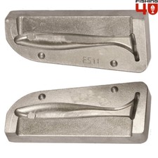Swim Shad Aluminium Mold 95mm / Silicone Soft Lure Fishing Mould