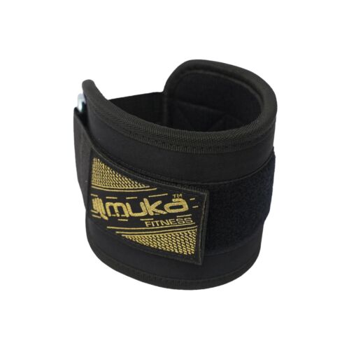 Muka ANKLE D RING STRAPS(PAIR) Thigh Leg Pulley Lifting Padded Cable Attachment - Picture 3 of 10
