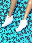 Barbie White Bootie Sports Socks - Pre-owned - Ships for free in USA 🔵