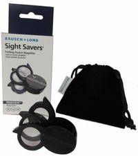 Bausch  Lomb 812367 3 Lance Magnifier Folding Pocket Loupe 5X-7X9X USA - DEALER