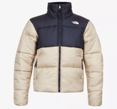 The North Face gefütterte Damenjacke beige marineblau Saikuru / UVP 215 £