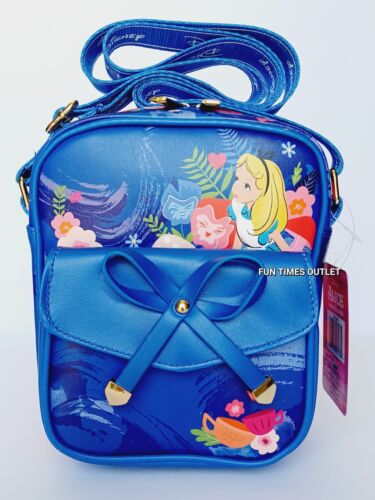 Petit sac à main bandoulière Disney Alice au pays des merveilles 8,5 pouces avec tout sac bandoulière neuf - Photo 1/9