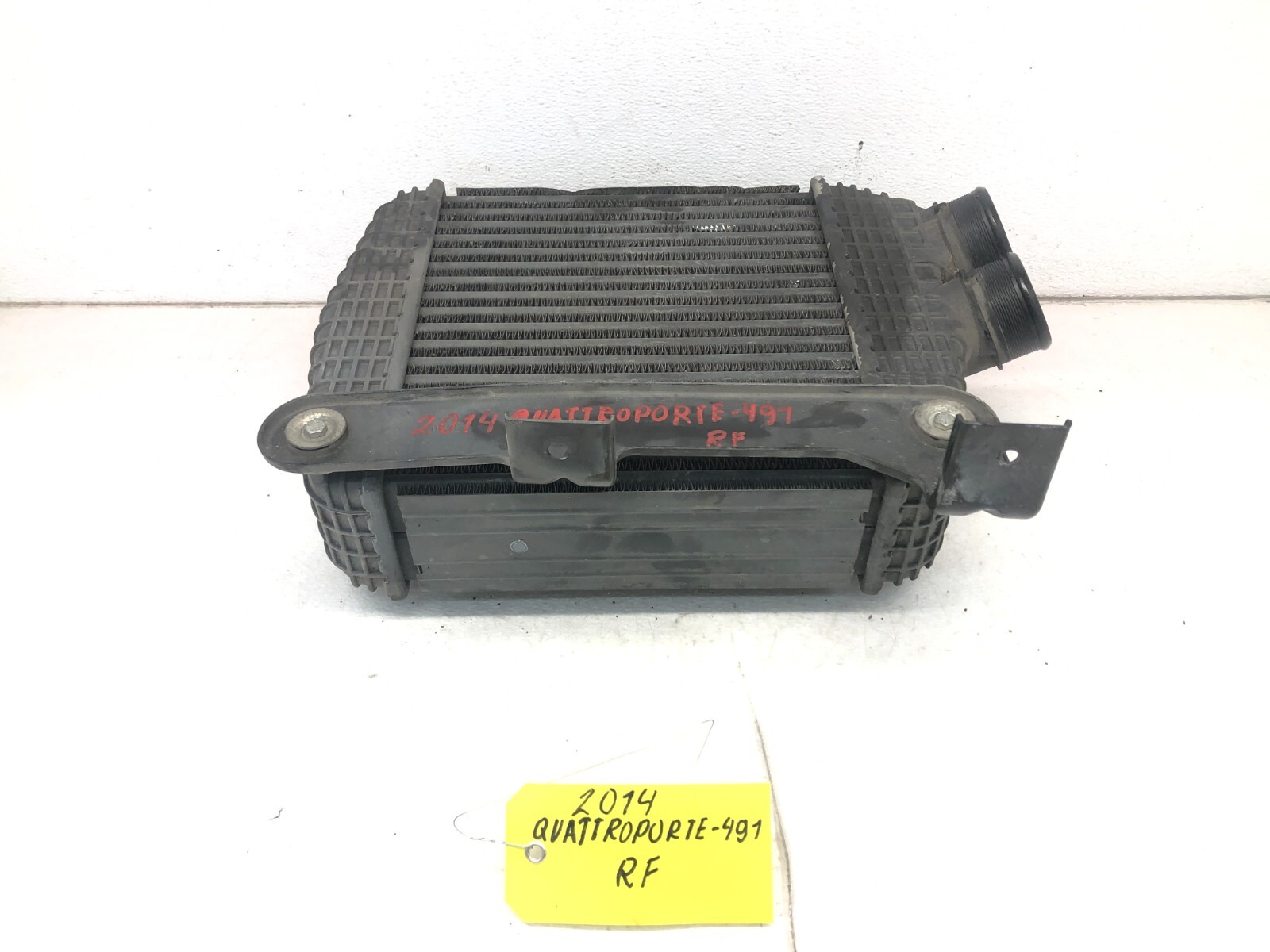 2014-2017 MASERATI QUATTROPORTE 3.0L RIGHT PASS FRONT RADIATOR INTERCOOLER OEM