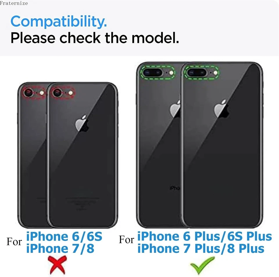 Battery Case for iPhone 8 Plus/7 Plus/6s Plus/6 Plus Power Bank Charging Cover - image 2 of 4