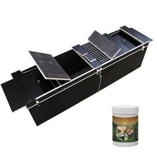 Waschb&auml;rfalle 117x33x35cm Jungfuchsfalle Falle Tierfalle
