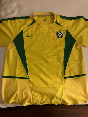 ブラジル代表 2002 FIFAワールドカップ Nike シャツ maglia match worn vintage Brasile Ronaldo Brazil Nike 2002