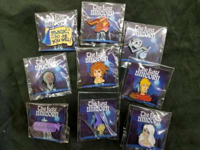The Last Unicorn - Officially Licensed Enamel Pins