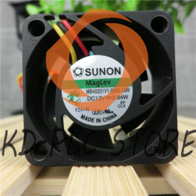 Ventola Di Raffreddamento SUNON MB40201V1-0000-G99, DC 12V, 40x20mm, 3 Pin, Mai Usata