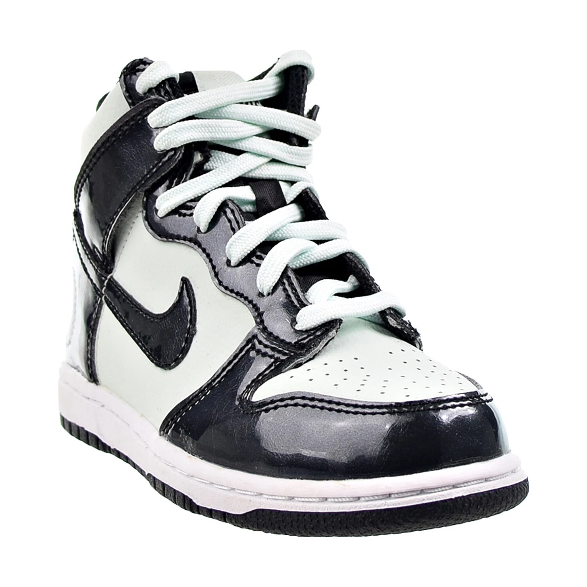 Nike Dunk High SE PS All Star Little Kids Shoes Barely Green Black DD2313 300