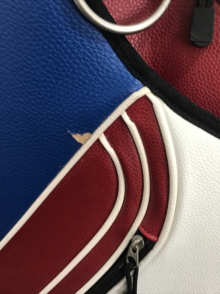 Ladies Staff Bag Jan Stephenson Winery LPGA Signed - Image 4 of 4