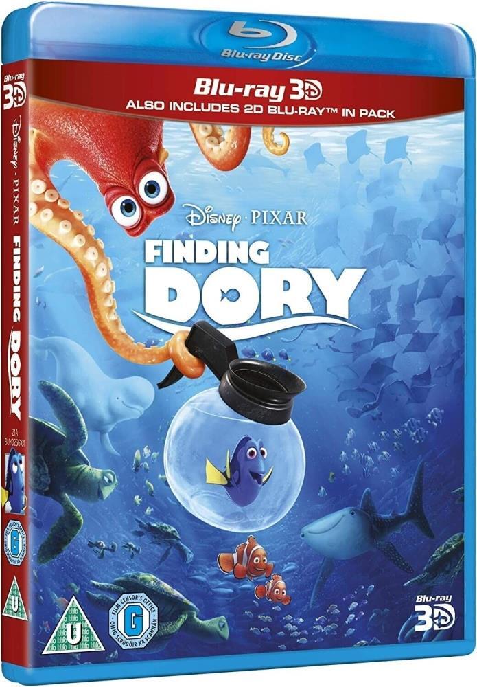 Finding Dory [Blu-ray 3D] [2017] Blu-ray Ellen DeGeneres