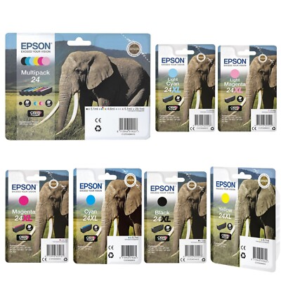 Original  24 XL 24XL Epson Tinte Drucker Patronen Expression 55 750 850 950 960