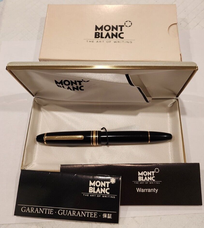 MONTBLANC 14K 585 Nib Fountain Pen 4810 W. Germany Meisterstuck #146 MONTBLANC 14K 585 Nib Fountain Pen 4810 W. Germany Meisterstuck #146