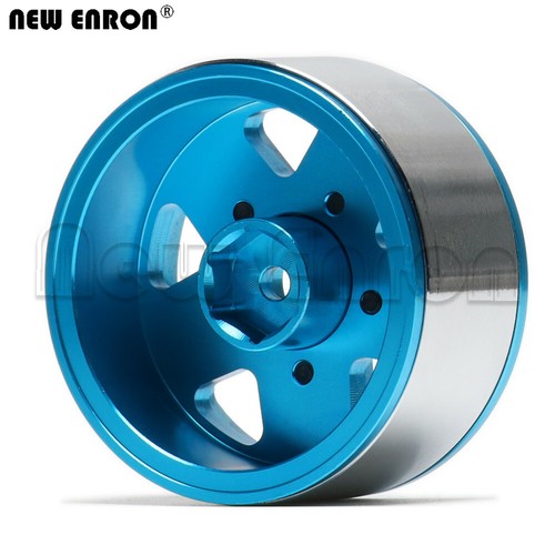 1.9" Crawler Wheel Rim for 1/10 RC Axial Scx10 90046 D90 T4 CC01 TRAXXAS TAMIYA - Picture 5 of 9