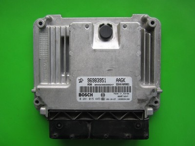 Calculateur Moteur (ECU) Pour Chevrolet Cruze/Opel 2.0 CDI - Réf. Bosch 0281015445 - Occasion