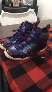 foamposite iridescent purple