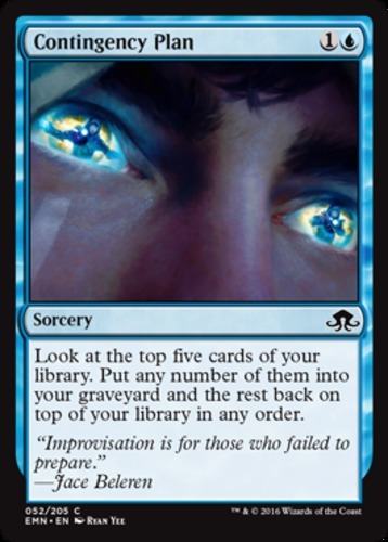 x4 Contingency Plan MTG Eldritch Moon C M/NM, English - Picture 1 of 1