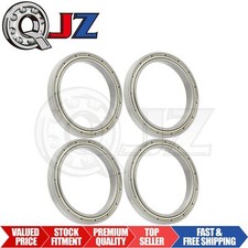 Qty.4 6809-ZZ Deep Groove Radial Ball Bearing 45mm Bore x 58mm OD x 7mm W