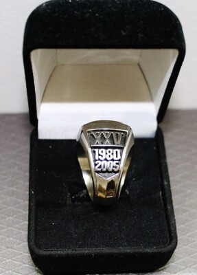 RARE! NEW STUSSY 25th Anniversary JOSTENS SS link logo designed on