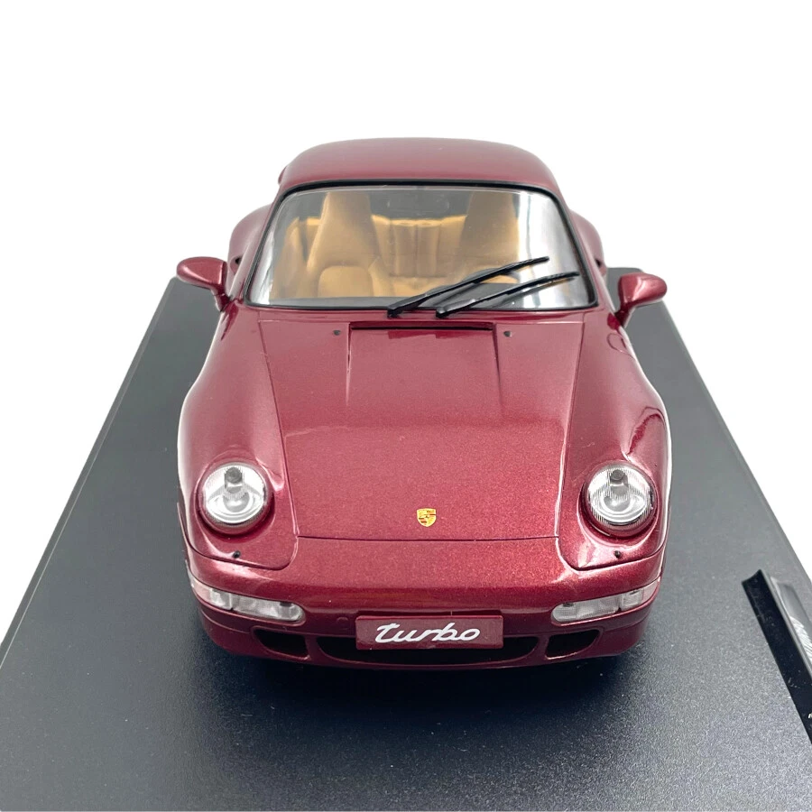 Modellino Auto Solido 1/18 Porsche 911 993 Turbo Arena Red 1997 - Immagine 2 di 4