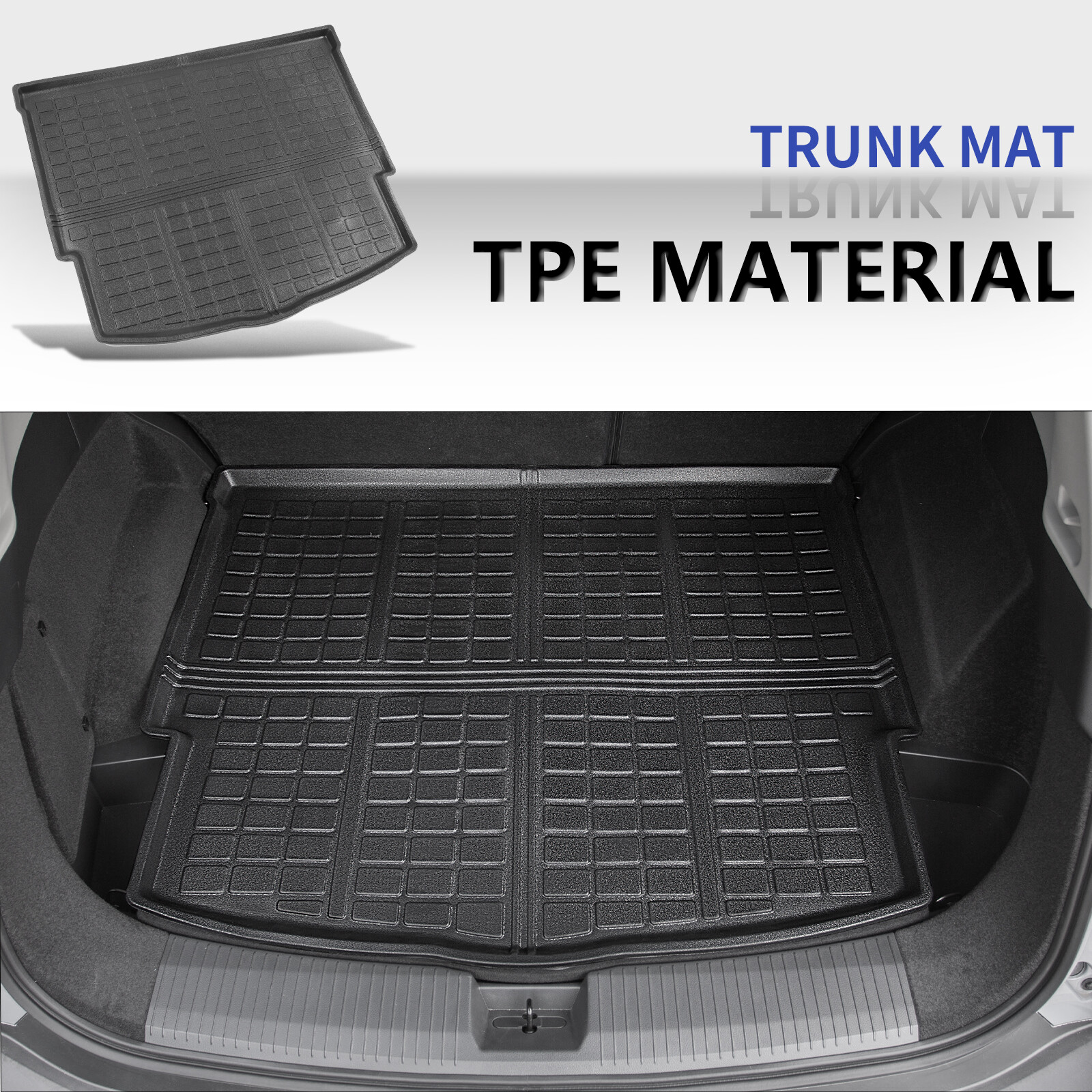 Fit 20212023 Nissan Rogue Cargo Mats Backrest Mat Floor Mats Trunk