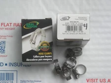 20 Ideal 5202051 Worm Gear Hose Clamps: SAE Size #4,  5/16" To 5/8" Dia USA