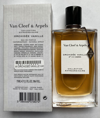 Van Cleef \u0026 Arpels ORCHIDEE VANILLE 2.5 oz 75 ml Eau De Parfum Spray TESTER  3386460018074 | eBay