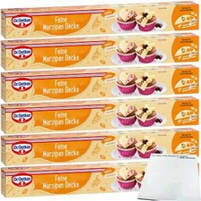 Dr. Oetker Marzipan Decke ausgerollt einfach zu verarbeiten 6x300g Packung usy