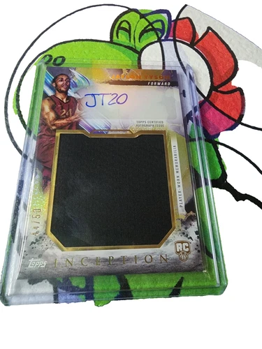 Topps Inception 2024-25 Jaylon Tyson Cavaliers Rookie Relic Auto #RJR-JT /50