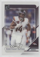 2024 Panini Clearly Donruss Courtland Sutton #18 0kb5